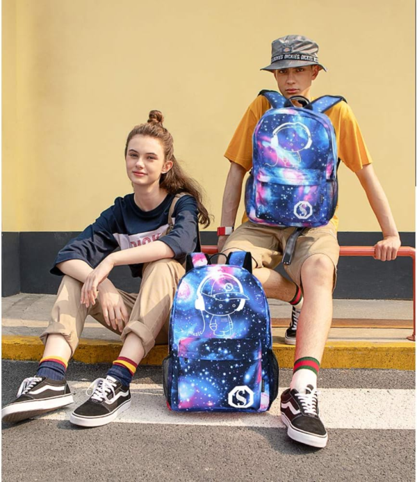 Backpack for Teen Boys, Anime Backpack Casual Daypack for Travel - Image 7