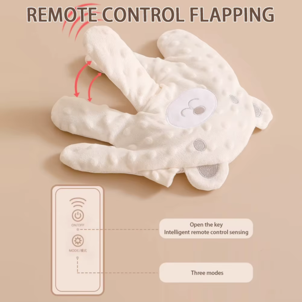 Soothing Baby Sleep Aid Pillow Babies Soothing Palms Baby Sleep Aid Infant Calming Sleeper Remote Control Hand Palms for Toddler - Image 3