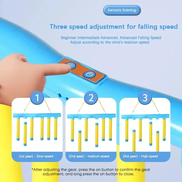 Challenge Falling Sticks Game Kids Stick Catching Toy Training Reaction Ability Educational Parent-Child Interactive Toy Sports - Image 3