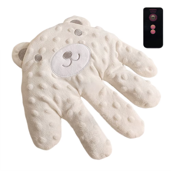 Soothing Baby Sleep Aid Pillow Babies Soothing Palms Baby Sleep Aid Infant Calming Sleeper Remote Control Hand Palms for Toddler - Image 12
