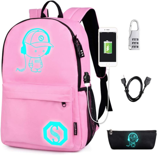 Backpack for Teen Boys, Anime Backpack Casual Daypack for Travel - Image 2